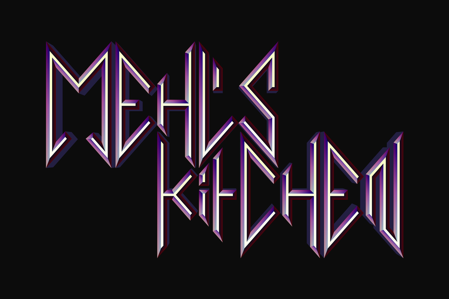 Mehl's Kitchen logo couleurs
