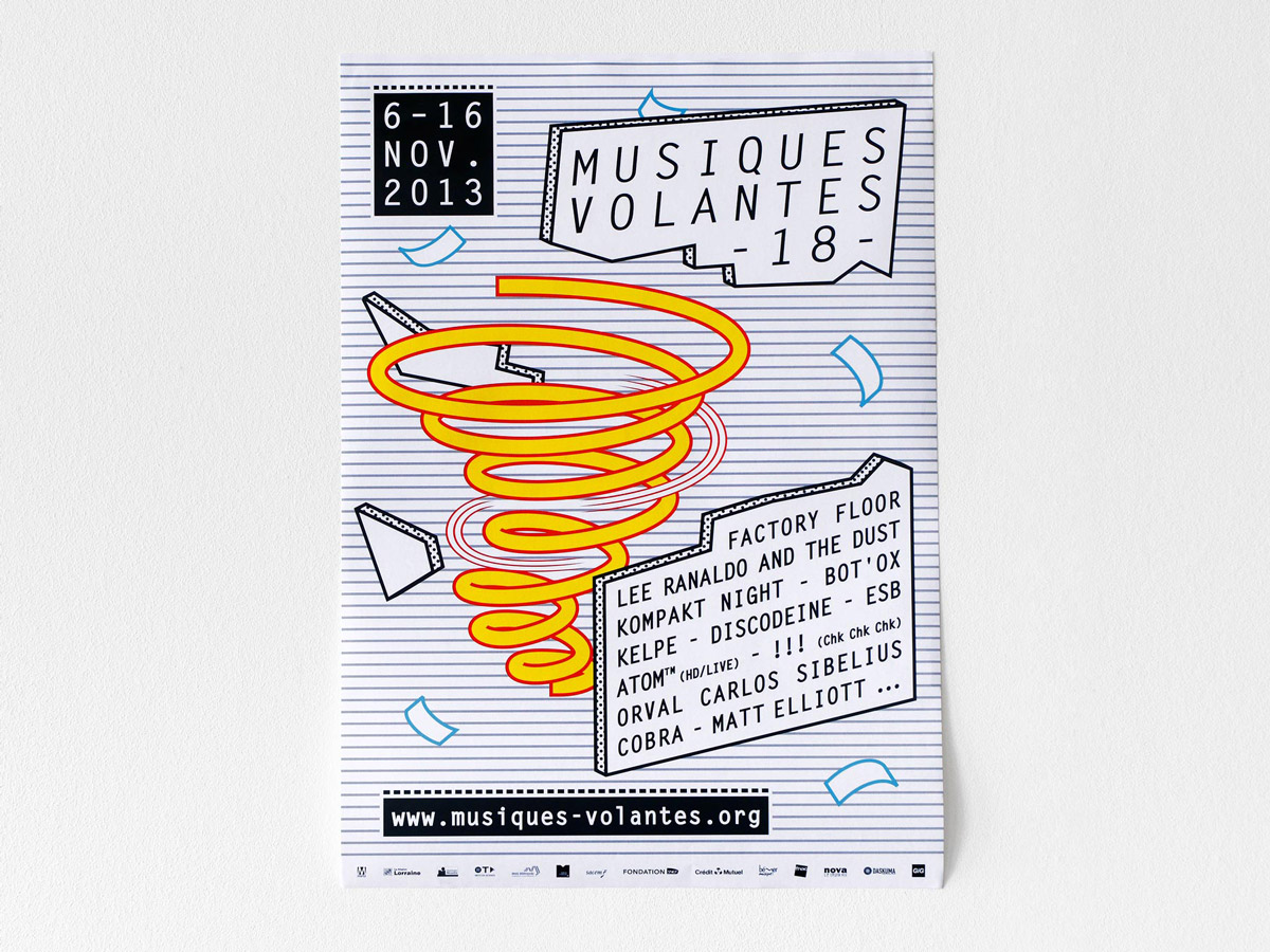 Musiques Volantes 18 poster